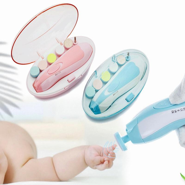 Electric Baby Nail Trimmer Kid Nail Polisher Tool Infant Manicure Scissors  Baby Hygiene Kit Baby Nail Clipper Cutter For Newborn | Fruugo NO